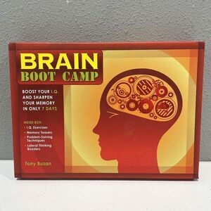 Brain Boot Camp, Boost Your I.Q. and Memory Quizzes Puzzles an more Tony Buzan